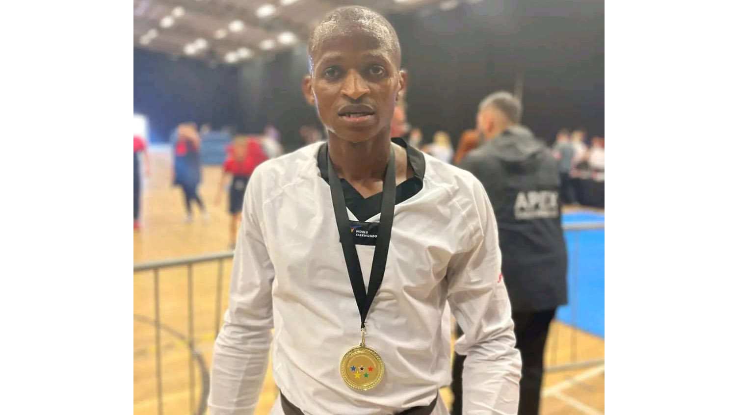 UK-based taekwondo star Thandukukhanya Dlamini bagged a gold medal. (Courtesy pic)